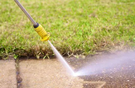 Outdoor pressure cleaning
