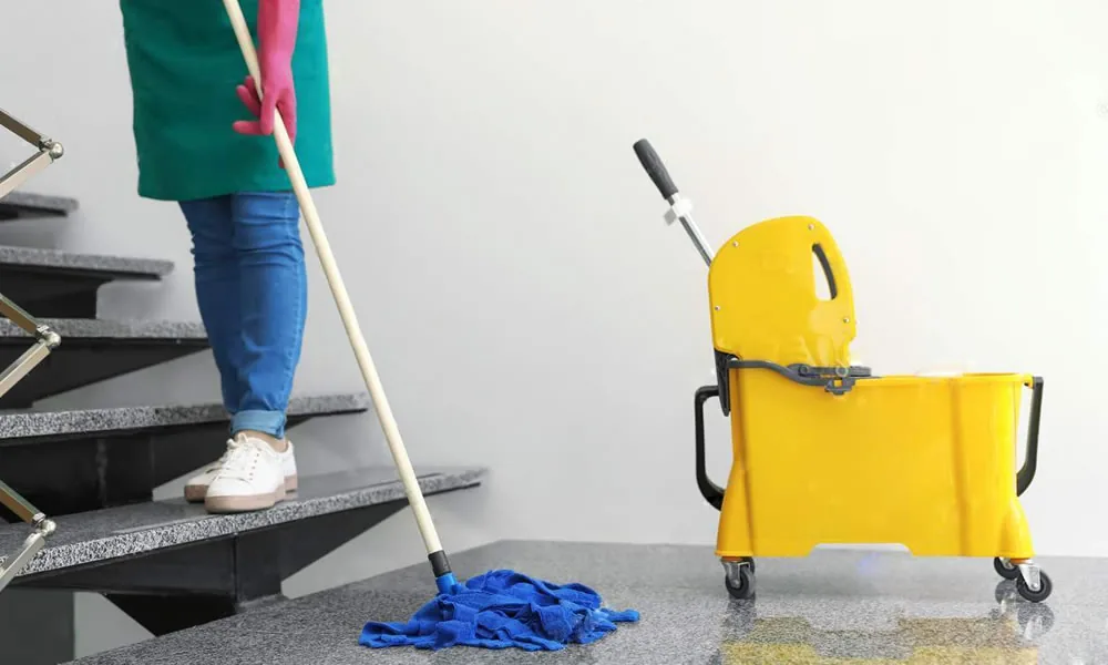 Staircase cleaning