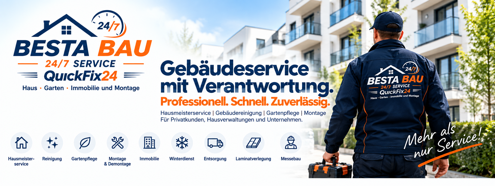 BESTA BAU QuickFix24 – Haus, Garten, Immobilie und Montage