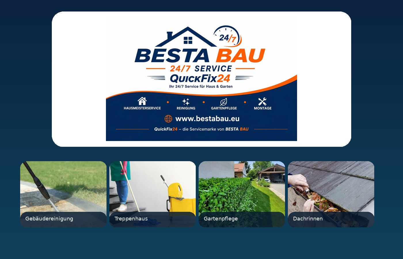 BESTA BAU Leistungsbereiche